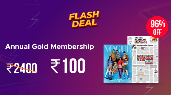 Magzter: Subscribe to Annual Gold Membership worth Rs 2400 for Rs 100