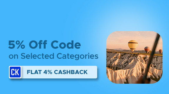 Tripadvisor: Flat 5% Off Code on Selected Categories + Flat 4% CashKaro Cashback on all Tripadvisor Tours & Attractions